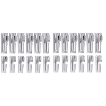 12x P-38 and P-51 Can Openers Stainless Steel Camping Can Opener Portable Can Opener for Kitchen Travel Camping