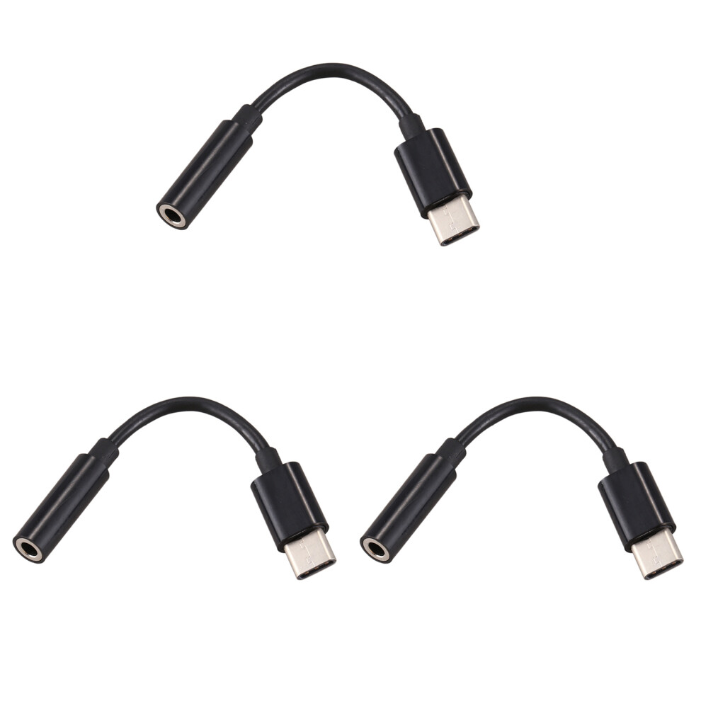 3X Usb C To 3.5Mm Headphone/Earphone Jack Cable Adapter,Type C 3.1 Male Port - 3.5 Mm Female Stereo Audio Aux Connector 4852180946175