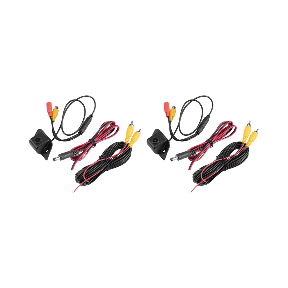 Photos - Reversing Camera 2X Car Reversing Rear View Camera Backup Parking Kit Fit for Prius  2012