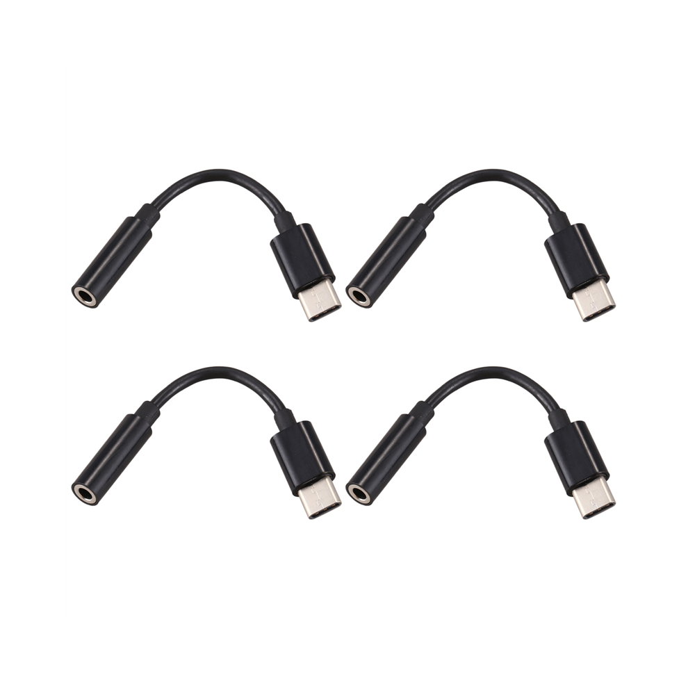 4X Usb C To 3.5Mm Headphone/Earphone Jack Cable Adapter,Type C 3.1 Male Port To 3.5 Mm Female 4852180946601