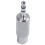 3Pcs 3.5mm Stereo Male to RCA Mono Female Audio Adapter,Silver 2