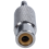 3Pcs 3.5mm Stereo Male to RCA Mono Female Audio Adapter,Silver 5