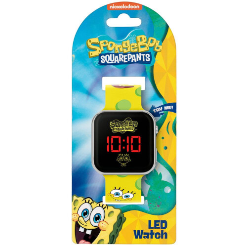 SpongeBob SquarePants SpongeBob Schwammkopf Junior LED-Uhr 2