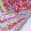 DIY Quilting Patch 180Pcs 10cmx10cm Charm Pack Cotton Fabric Patchwork Bundle Fabrics Cloth Sewing 8