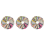 DIY Quilting Patch 180Pcs 10cmx10cm Charm Pack Cotton Fabric Patchwork Bundle Fabrics Cloth Sewing 1