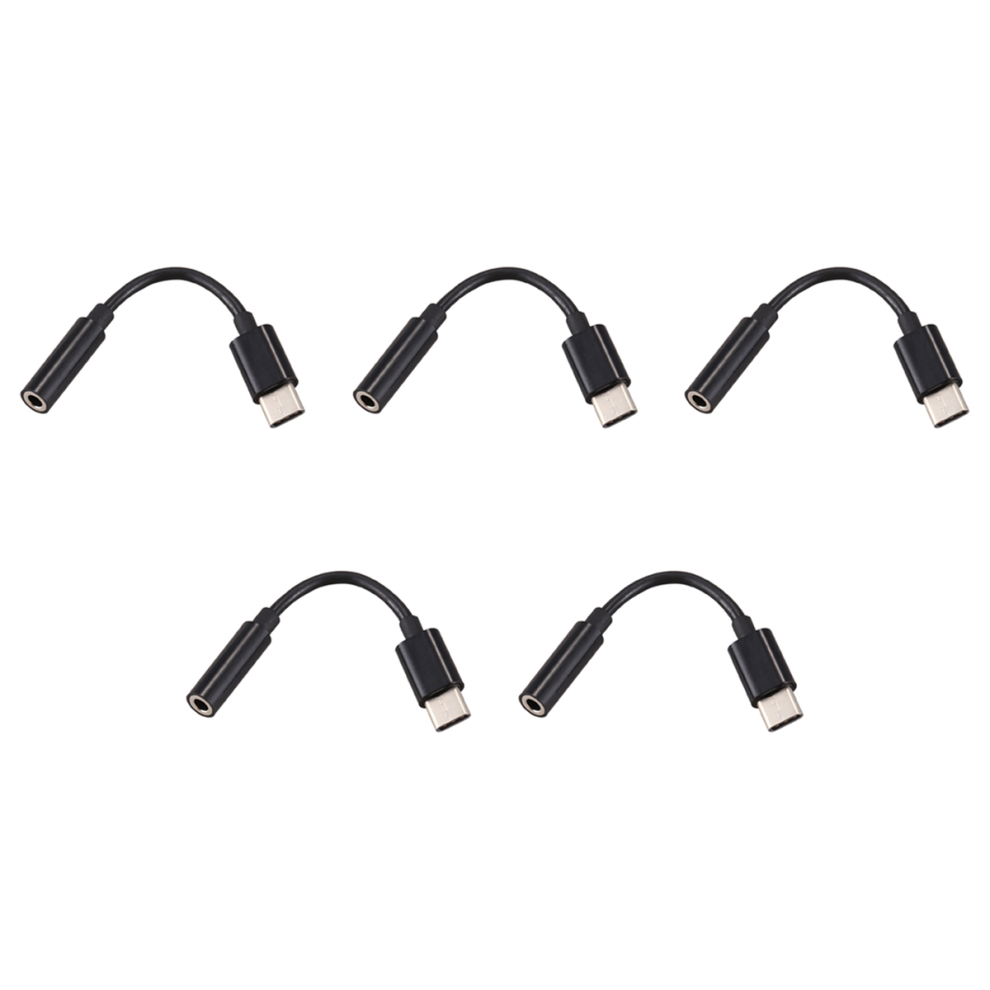 5X Usb C To 3.5Mm Headphone/Earphone Jack Cable Adapter,Type C 3.1 Male Port To 3.5 Mm Moto Z 4852180947431