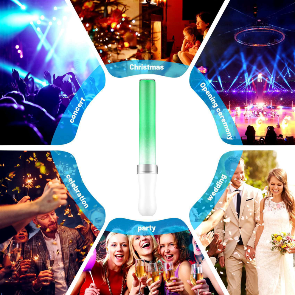 Exogio 2X Led Light Stick Should Support Stick 15 Color Flash Stick Light Stick Concert Props