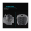 2X White Denture Case, Denture Cup with Strainer, Denture Bath Box False Teeth Storage Box with Basket Net Holder 4