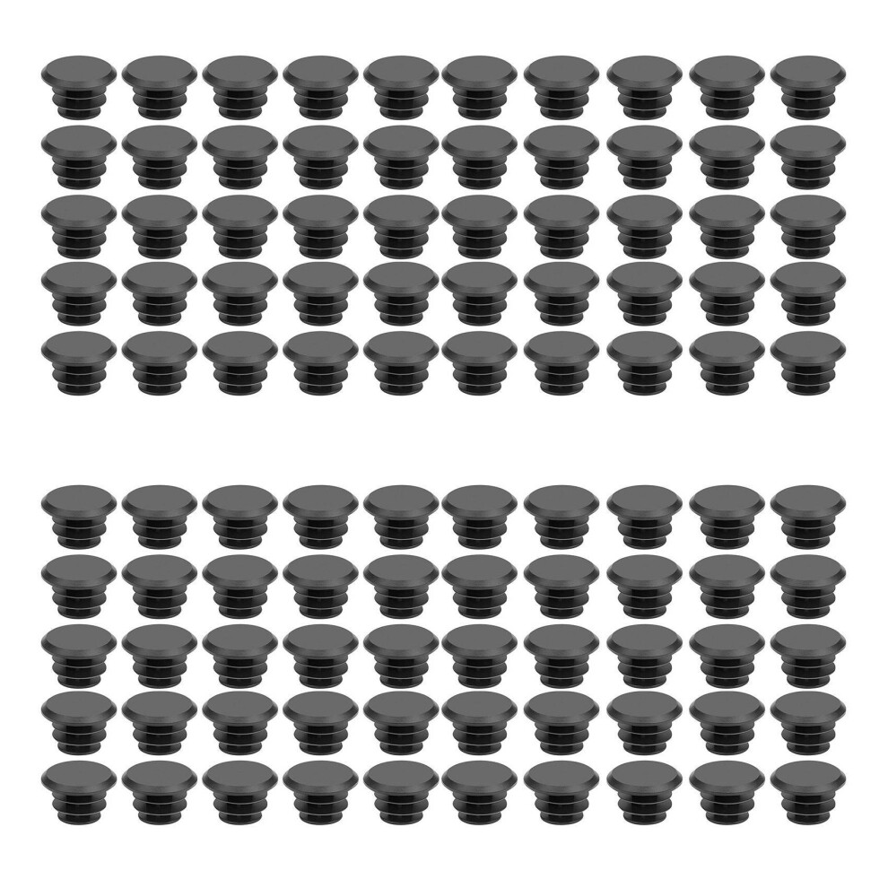 100Pcs Mountain Bike Bar Plugs Road Bicycle Handlebar End Plugs Handlebar Caps Plastic Handle Grip Bar End Stoppers