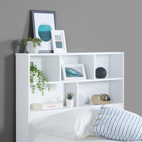 Birlea Single White Storage Bed Frame Birlea Alfie 3FT Drawer Bed 90cm 2