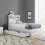 Birlea Single White Storage Bed Frame Birlea Alfie 3FT Drawer Bed 90cm 7
