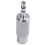 4X, 3.5mm Stereo Male to RCA Mono Female Audio Adapter,Silver 2
