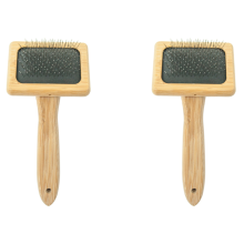 2X Rug Brush Macrame Carpet Tapestry Weaving Cotton Rope Weaving Comb Pet Dematting Open Knot Carding Comb A