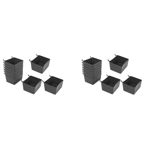 20Pcs Box, Bin Kit, Basket Storage Organizer, Accessories Parts for Organizing Tools