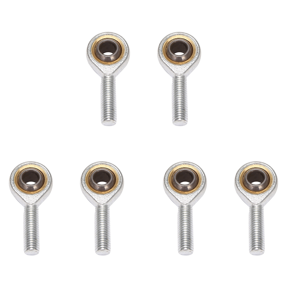 6pcs M10 x 1.5 Male Rod End Rose Joint Thread 10mm Metric Bronze SA10