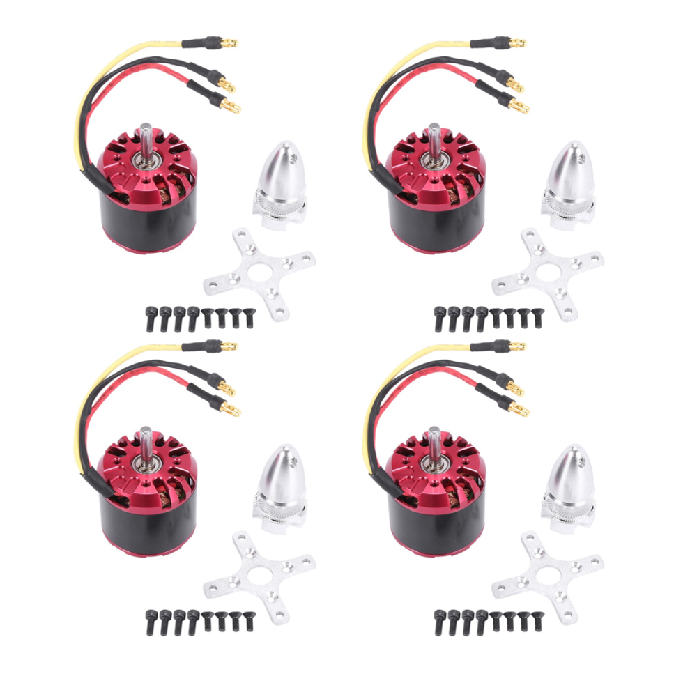 Photos - Other Toys 4X D4250 800KV 3-7S Brushless Motor for RC FPV Fixed Wing Drone Airplane Aircraft Quadcopter Multicopter