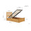 Birlea Single Oak Ottomam Bed 3FT Storage Bed Frame Birlea Phoenix 90cm 7