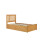 Birlea Single Oak Ottomam Bed 3FT Storage Bed Frame Birlea Phoenix 90cm 8