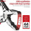 DELIXI Multifunctional pliers wire stripper cable cutter crimping 210mm, 8" long 2