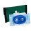 CLICK MEDICAL RESUSCIADE FACE SHIELD IN POUCH GREEN 1