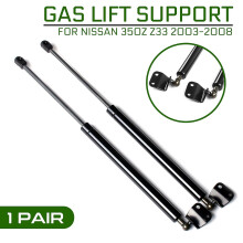 2 X For Nissan 350z Z33 2003-2008 Strut Bars Car Rear Tailgate Gas Strut Bars Trunk Support With