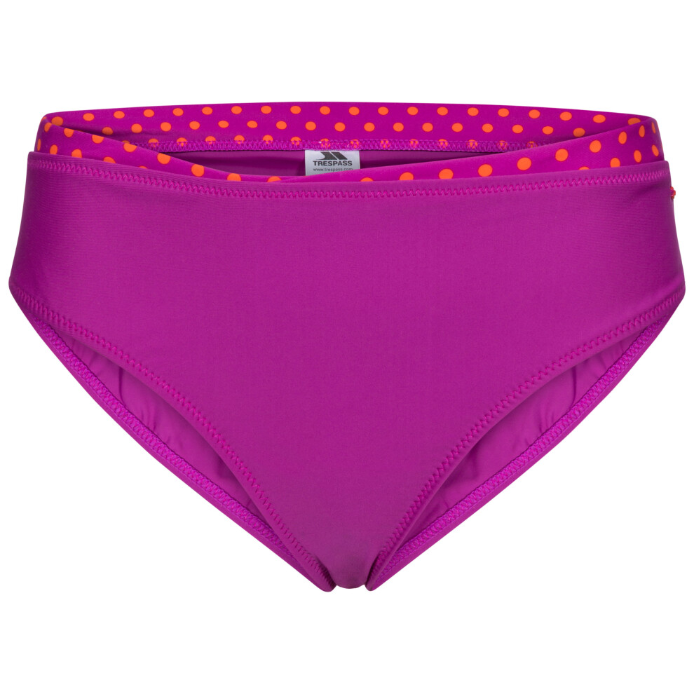 (6, Purple Orchid) Trespass Womens Bikini Bottoms Swimwear Gabriel