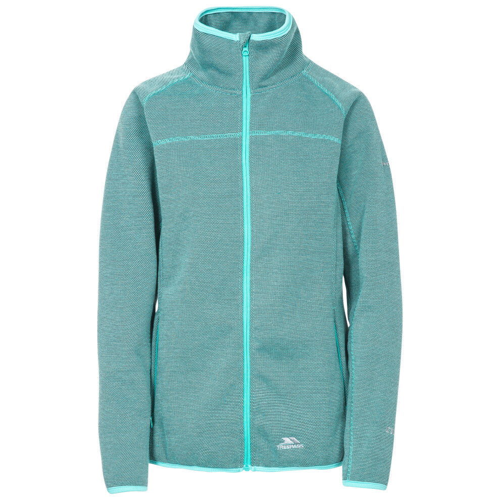 (8, Lagoon) Trespass Womens Fleece Jacket With Zip Tenbury