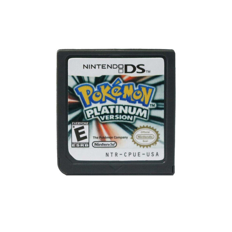 (Platinum Version) Pokemon DS Series Cartridge Video Game Console Card Pokemon Platinum Diamond Pearl SoulSilver HeartGold for DS 2DS 3DS