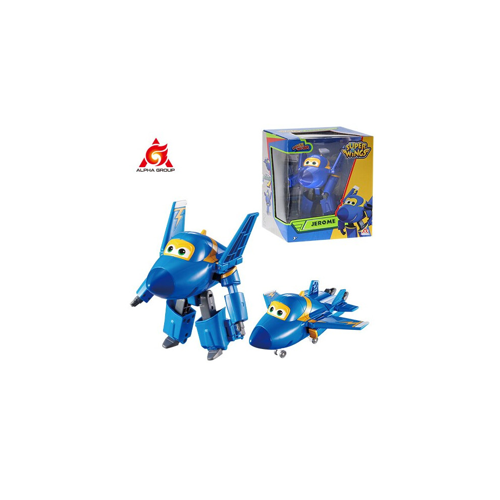 (Jeromy) Super Wings 5 Inches Transforming Jett Dizzy Donnie Deformation Airplane