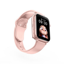 (Pink) Kids 4G Smart Watch SOS GPS Location Tracker Sim Card Video Call WiFi Chat Camera Flashlight Waterproof Smartwatch For Children Watches