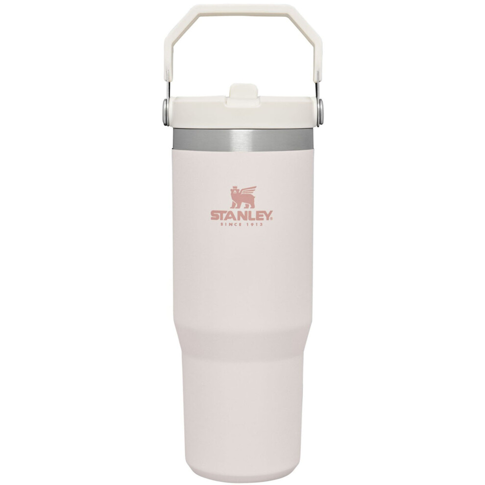 (Rose Quartz) Stanley Iceflow Flip Straw Tumbler 30oz With box 