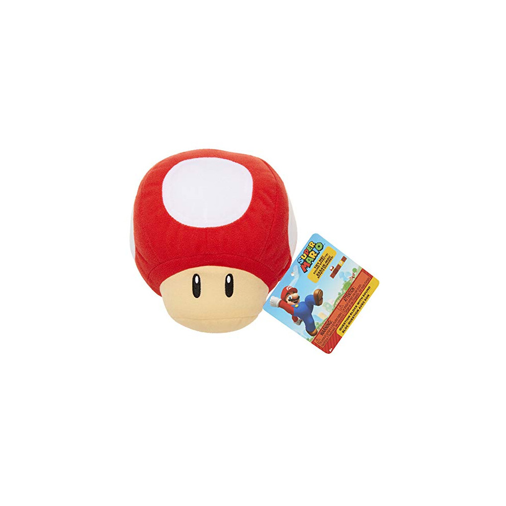 Nintendo SFX Plush - Red Power Up Mushroom