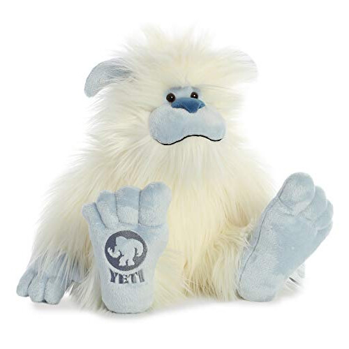 Aurora World Αυτοκόλλητο Ζώο Yeti - Μυθικός Συνοδός - Φανταστικές Περιπέτειες - Λευκό 16.5 Ίντσες 2