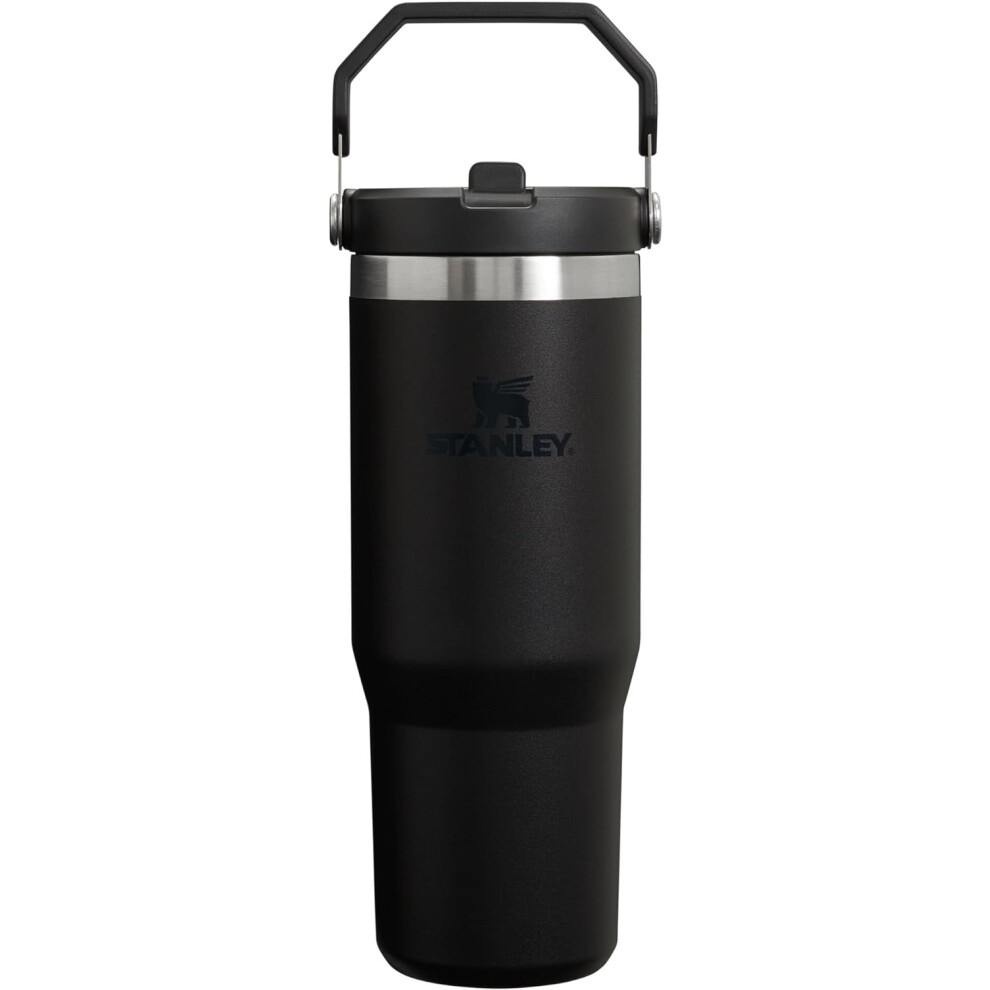 (Black) Stanley Iceflow Flip Straw Tumbler 30oz With box 