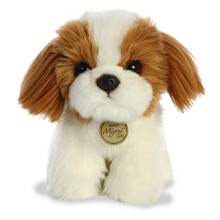 Aurora Miyoni Tots Shih Tzu Pup Plüschtier - Lifelike Detail - Brauner Begleiter - 28 cm