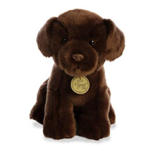 Aurora - Miyoni - 11" Chocolate Lab Pup, Brown