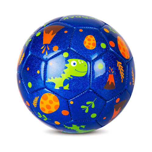 ZOOJOY Size 3 Soccer Ball Girls, Kids Pink Unicorn Soccer Ball, Gift For Toddlers With Pump, Outdoor/Indoor Play Toys For Baby Girls Boys Ages 2 3 4 5 6 7 8