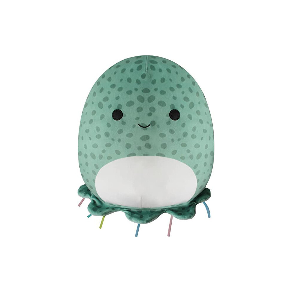 Squishmallows Kellytoy Sea Life Squad Plush Toy (8" Forina The Green Spotted Jellyfish)