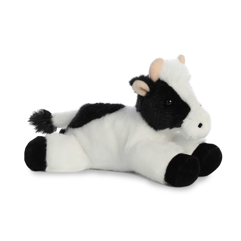 Aurora? Adorable Mini Flopsie? Mini Moo? Stuffed Animal - Playful Ease - Timeless Companions - White 8 Inches