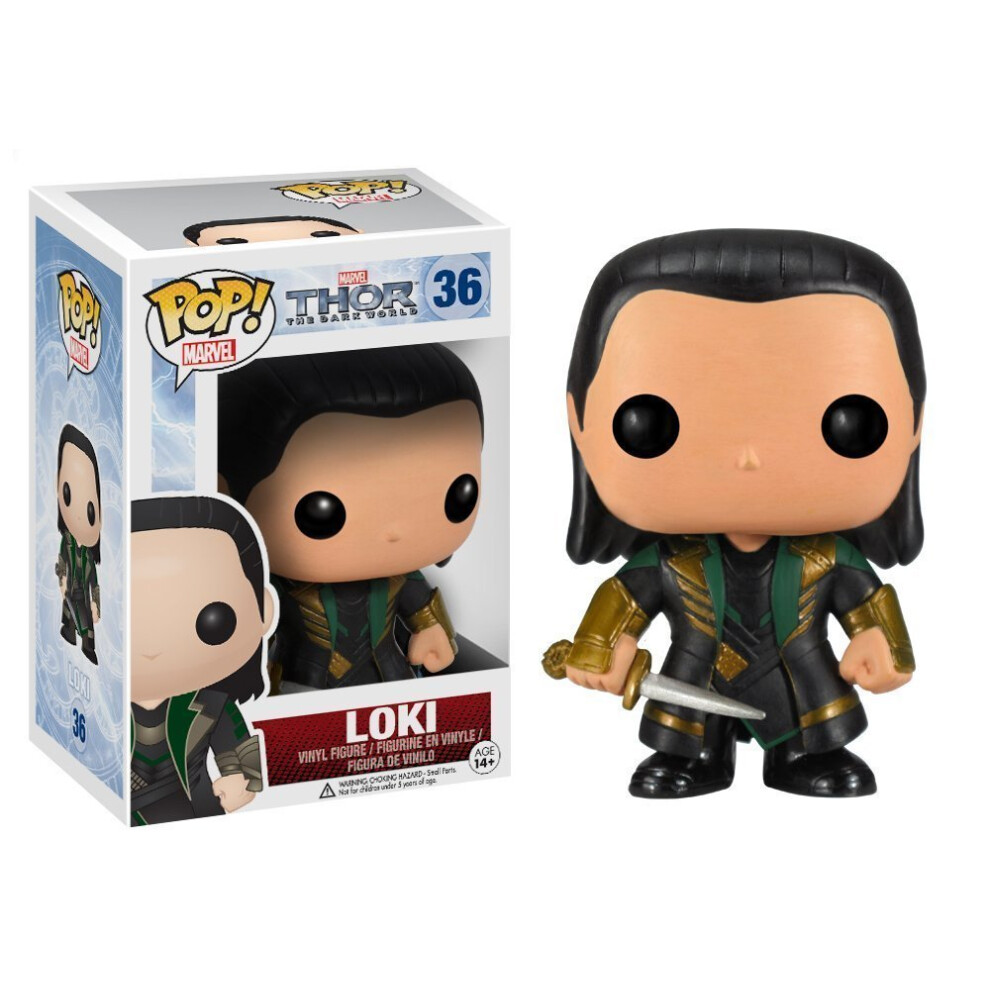 Funko POP Marvel Bobble Thor Movie 2 Loki Action Figure