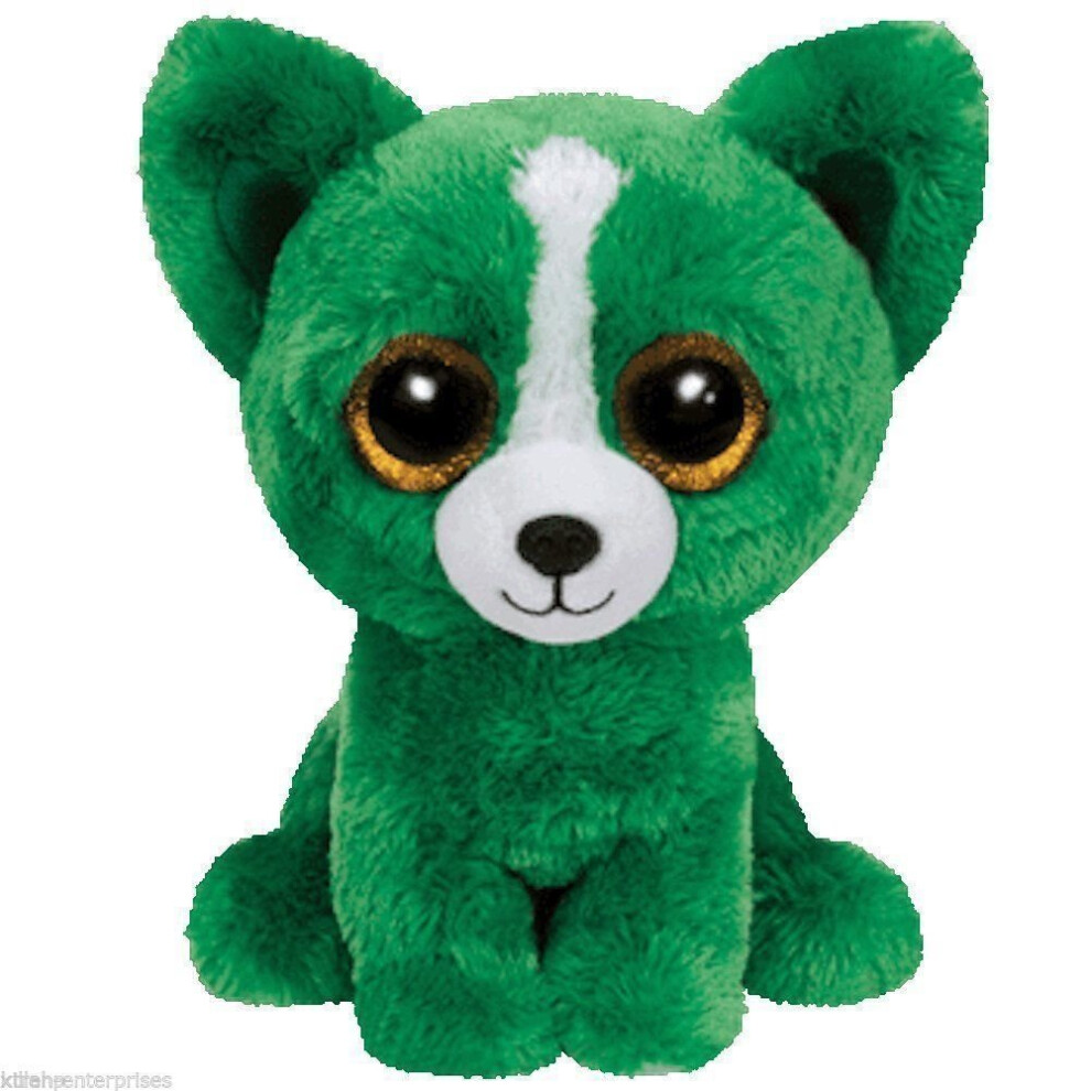 Ty Dill the Green Dog Beanie Boos Special Edition