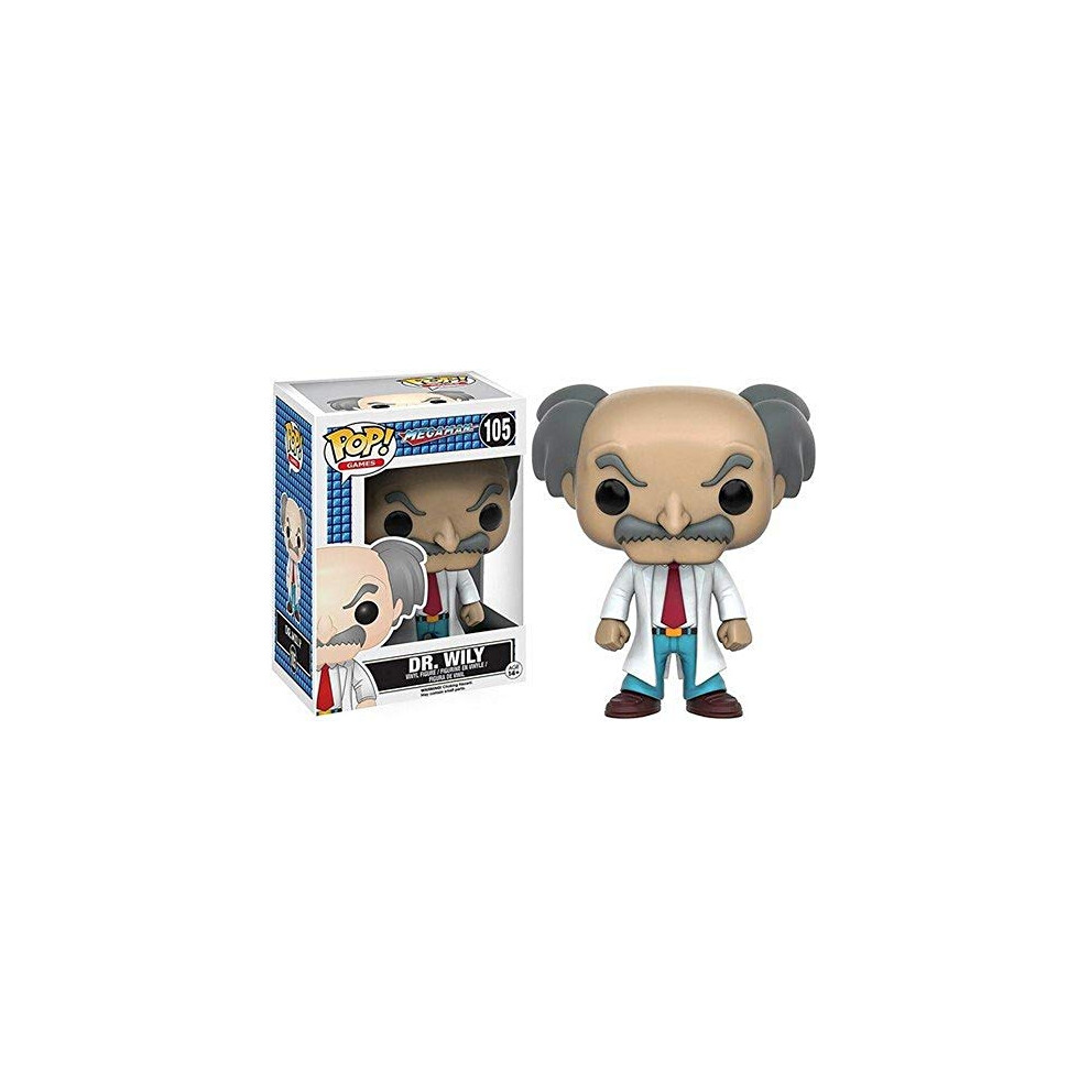 Funko POP Games: Mega Man - Dr. Wily Action Figure