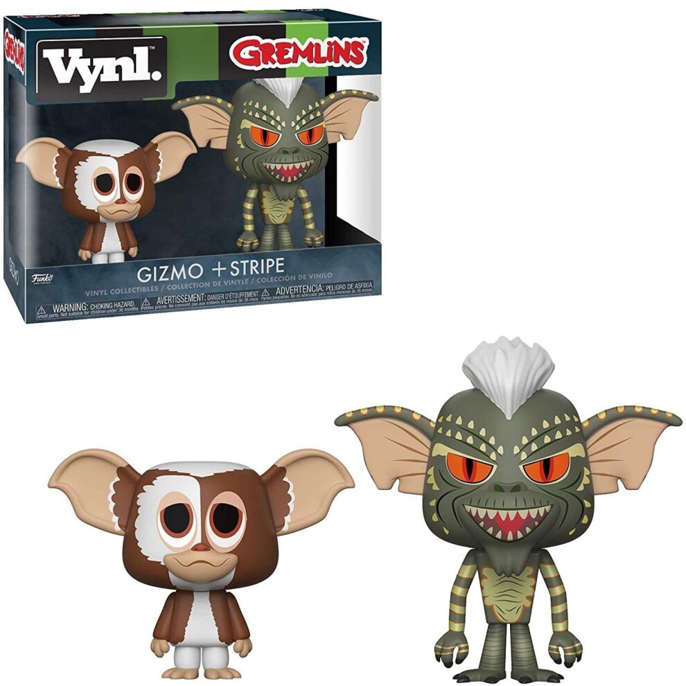 Funko Vynl: Gremlins - Gizmo & Stripe Collectible Figure, Multicolor