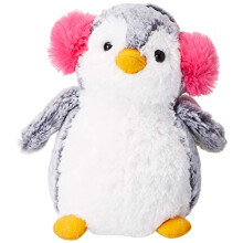 Aurora Pompom 23 cm Pingvin Plush från World (Blå hatt)