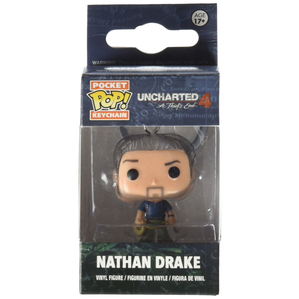 Funko Pocket POP Uncharted Nathan Drake Action Figure Keychain