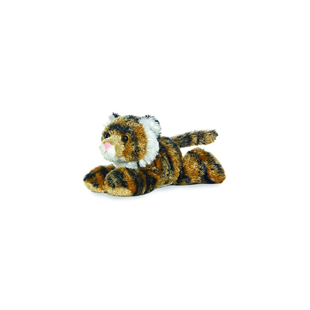Aurora Adorable Mini Flopsie Tanya Animal En Peluche - Facilit Ludique - Compagnons Intemporels - Brun 8 Pouces-image