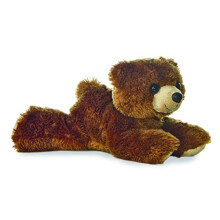 Aurora Mini Flopsie Barnsworth Peluche - Compagni Giocosi - Marrone 20 cm
