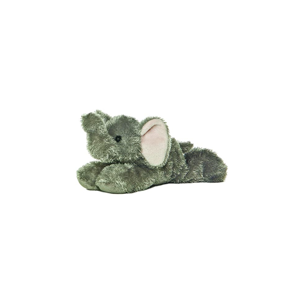 Aurora? Adorable Mini Flopsie? Ellie? Stuffed Animal - Playful Ease - Timeless Companions - Gray 8 Inches