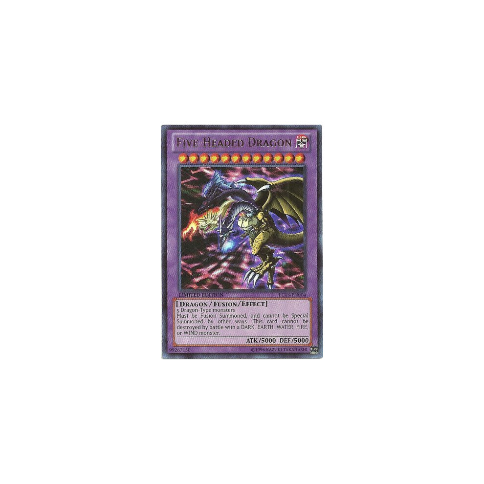 YU-GI-OH! - Five-Headed Dragon (LC03-EN004) - Legendary Collection 3: Yugis World - Limited Edition - Ultra Rare