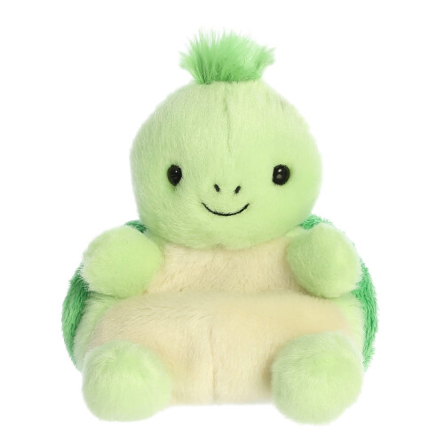 Aurora World Aurora Adorable Palm Pals Tiny Turtle Peluche - Gioco da Tasca - Verde 5 Pollici